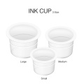 Solong Tattoo New Lots 1000 Pcs Large Size  Tattoo Accessories White Color TC101 Disposable Plastic Tattoo Ink Cups